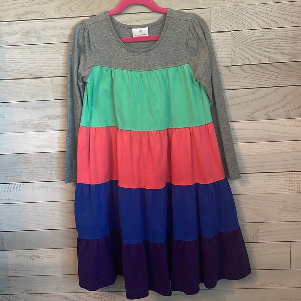 Long Sleeve Twirl Dress